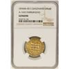 Image 1 : AH444-451 Ghaznavid Dinar A-1633 Farrukhzad Gold Coin NGC Genuine