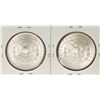 Image 2 : Lot of (2) 1886 $1 Morgan Silver Dollar Coins