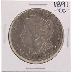 1891-CC $1 Morgan Silver Dollar Coin