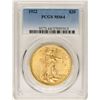 Image 1 : 1922 $20 St. Gaudens Double Eagle Gold Coin PCGS MS64