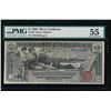 Image 1 : 1896 $1 Educational Silver Certificate PMG 55