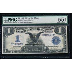 1899 $1 Black Eagle Silver Certificate PMG 55EPQ