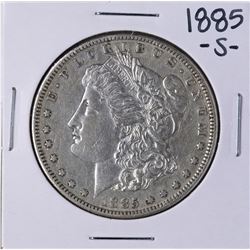 1885-S $1 Morgan Silver Dollar coin