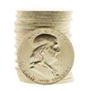 Image 1 : Roll of (20) Brilliant Uncirculated 1963-D Franklin Half Dollar Coins