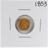 Image 1 : 1853 $1 Liberty Head Gold Dollar Coin