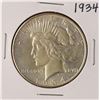 Image 1 : 1934 $1 Peace Silver Dollar Coin