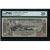 Image 1 : 1896 $1 Educational Silver Certificate PMG 20