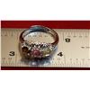 Image 4 : Plated 18KT Gold 4.25ctw Mixed Color Tourmaline Ring