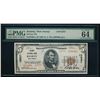 Image 1 : 1929 $5 Kearny National Bank Note PMG 64