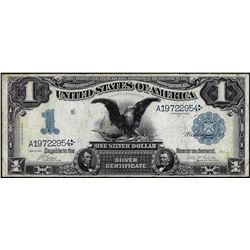 1899 $1 Black Eagle Silver Certificate Note