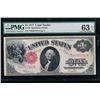 Image 1 : 1917 $1 Legal Tender Note PMG 63EPQ
