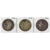 Image 1 : Lot of (3) 1921 $1 Morgan Silver Dollar Coins