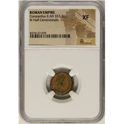 Constantius II, 337-361 AD Ancient Roman Empire Coin NGC XF