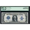 Image 1 : 1923 $1 Silver Certificate PCGS 64PPQ