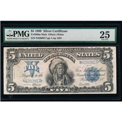 1899 $5 Chief Silver Certificate PMG 25