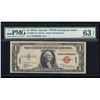 Image 1 : 1935A $1 Hawaii Silver Certificate PMG 63EPQ