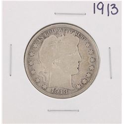 1913 Barber Half Dollar Coin