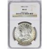 Image 1 : 1885-O $1 Morgan Silver Dollar Coin NGC MS63 Nice Toning