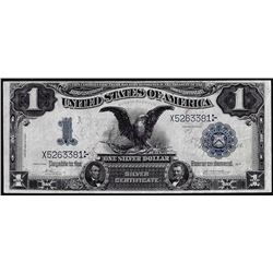 1899 $1 Black Eagle Silver Certificate Note