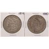 Image 1 : Lot of 1879-1880 $1 Morgan Silver Dollar Coins