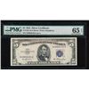 Image 1 : 1953 $5 Silver Certificate PMG 65EPQ