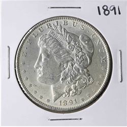 1891 $1 Morgan Silver Dollar Coin