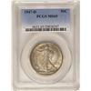 Image 1 : 1947-D Walking Liberty Half Dollar Coin PCGS MS65 Nice Toning