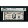 Image 1 : 1953B $10 Silver Certificate PMG 63EPQ