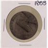 Image 1 : 1853 Liberty Seated Half Dollar Coin Arrows & Rays
