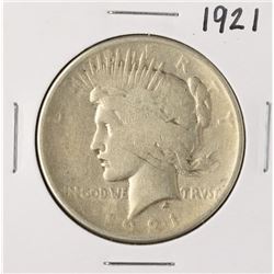 1921 $1 Peace Silver Dollar Coin