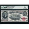 Image 1 : 1917 $1 Legal Tender Note PMG 64EPQ