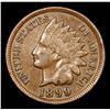 Image 2 : 1899 Indian Cent 1c Grades vf++