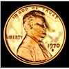 Image 2 : 1970-s Large Date Lincoln Cent 1c Grades Gem++ Proof rd