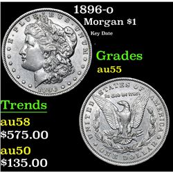 1896-o Morgan Dollar $1 Grades Choice AU