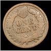 Image 3 : 1868 Indian Cent 1c Grades g+