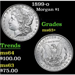 1899-o Morgan Dollar $1 Grades Select+ Unc