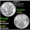 Image 1 : 1890-s Morgan Dollar $1 Grades Select+ Unc