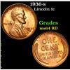 Image 1 : 1936-s Lincoln Cent 1c Grades Choice Unc RD
