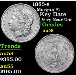 1883-s Morgan Dollar $1 Grades Choice AU/BU Slider