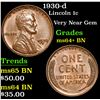 Image 1 : 1930-d Lincoln Cent 1c Grades Choice+ Unc BN