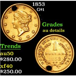 1853 G$1 G$1 Grades AU Details