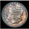 Image 2 : 1886-p Rainbow Toned Morgan Dollar $1 Grades GEM Unc