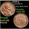 Image 1 : 1929-p Lincoln Cent 1c Grades Choice+ Unc BN