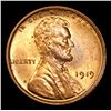 Image 2 : 1919-p Lincoln Cent 1c Grades Select+ Unc RD