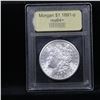 Image 4 : ***Auction Highlight*** 1891-p Morgan Dollar $1 Graded Choice+ Unc By USCG (fc)