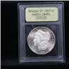 Image 4 : ***Auction Highlight*** 1881-o Morgan Dollar $1 Graded Select Unc+ DMPL By USCG (fc)