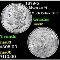 1879-o Morgan Dollar $1 Grades Select Unc