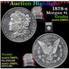 Image 1 : ***Auction Highlight*** 1878-s Morgan Dollar $1 Graded Choice Unc DMPL By USCG (fc)