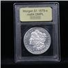 Image 4 : ***Auction Highlight*** 1878-s Morgan Dollar $1 Graded Choice Unc DMPL By USCG (fc)