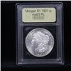 Image 4 : ***Auction Highlight*** 1921-p Morgan Dollar $1 Graded Select Unc PL By USCG (fc)